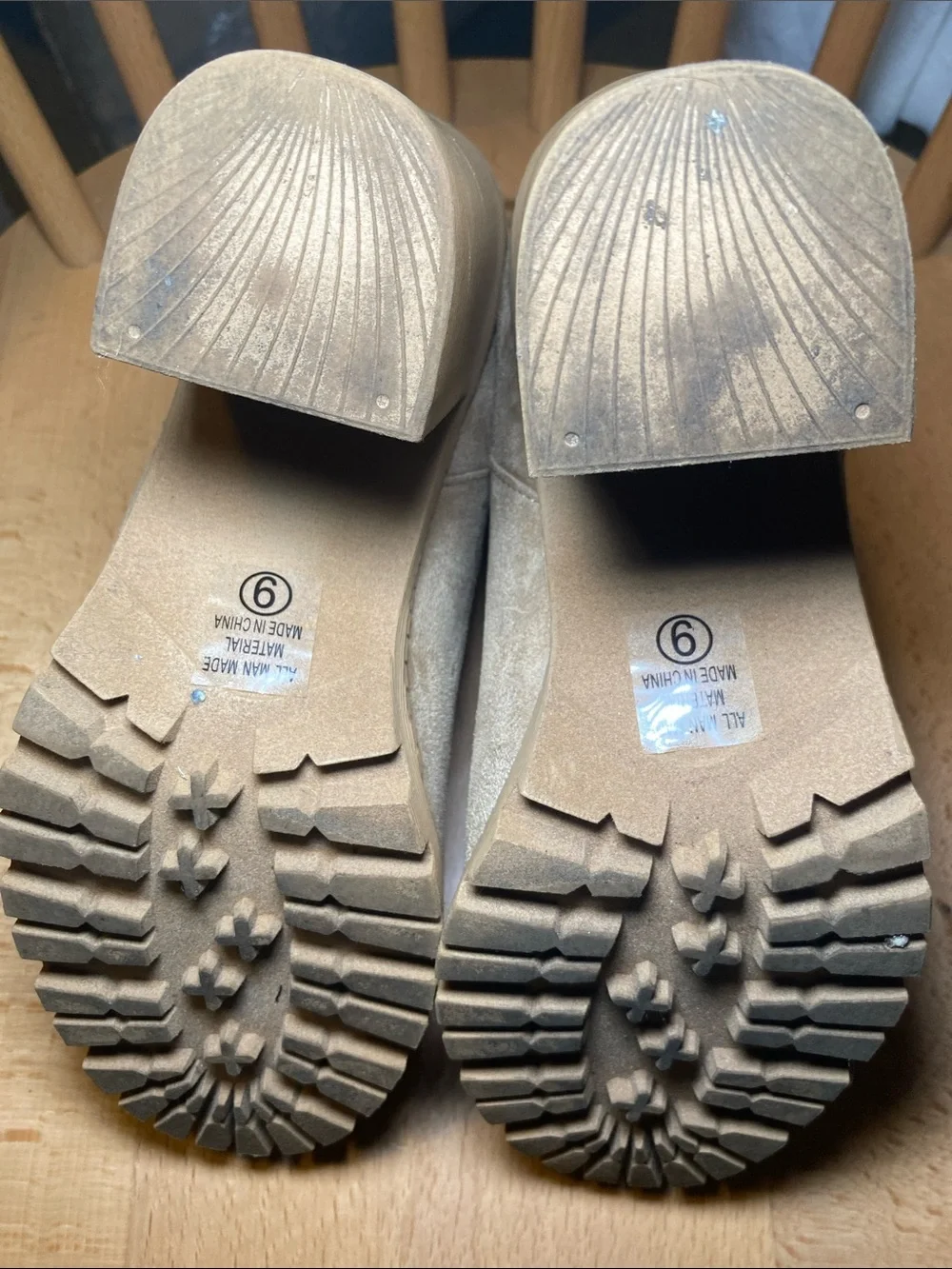 Soda Taupe Suede Ankle Booties with Elastic Side Panels